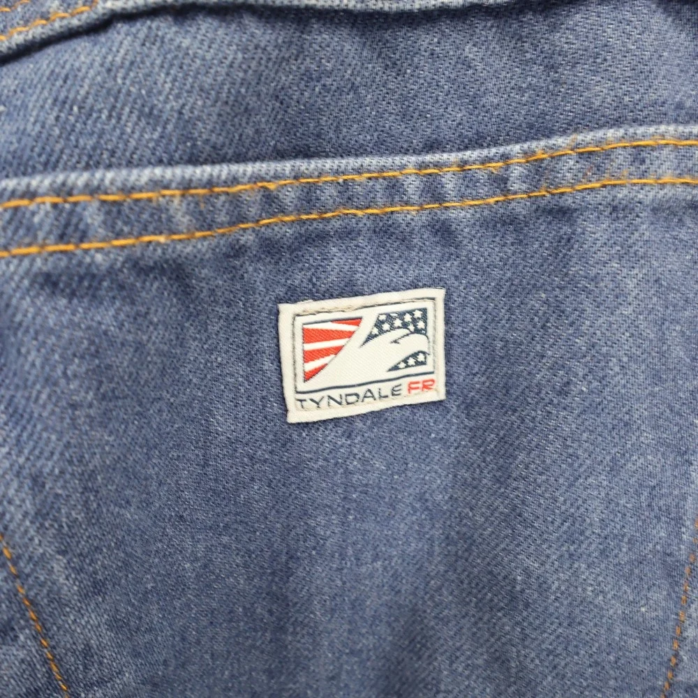 Tyndale Mens FR Jeans HRC 4 Flame Resistant Flannel Lined USA 38x30 U276T